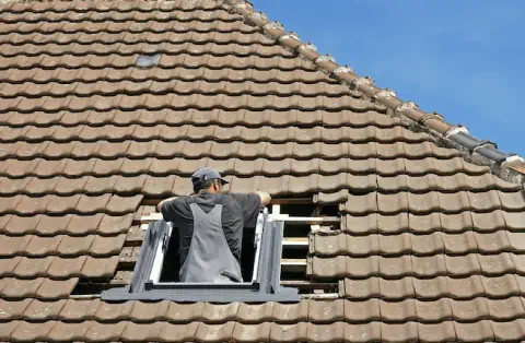 Pose de velux - Poligné